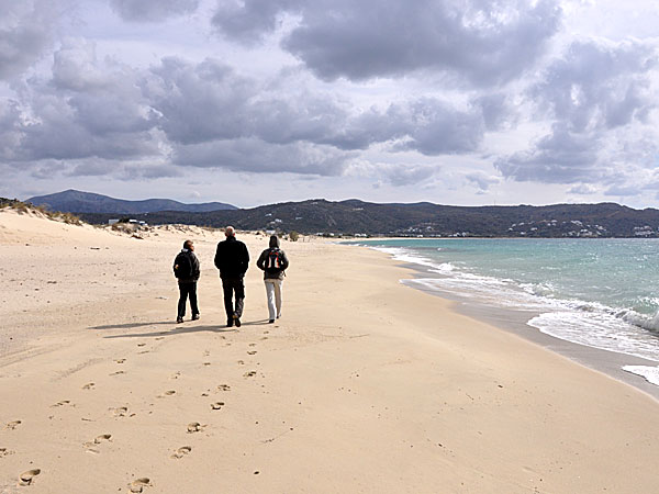 Plaka beach. Naxos.