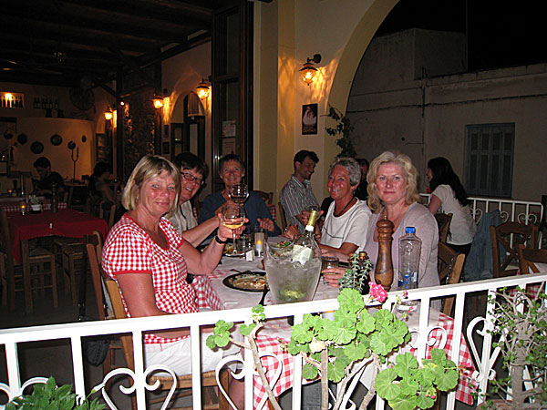 Naxos. Trattoria da Susanna.