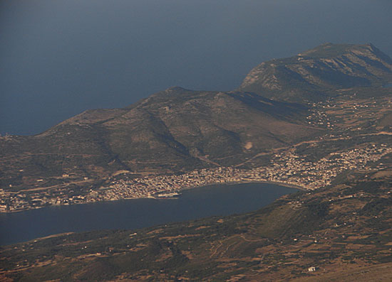 Samos stad.