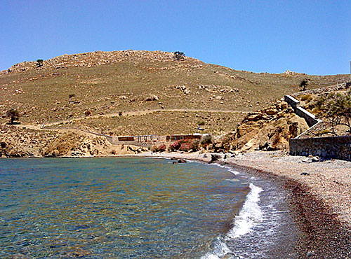 Tolistranden på Symi.