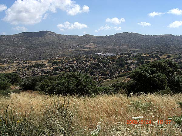 Utsikt från Volax. Tinos-