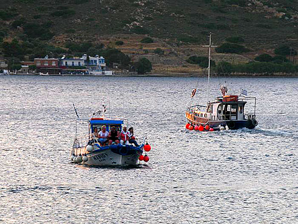 Kalymnos. Telendosbåtar.