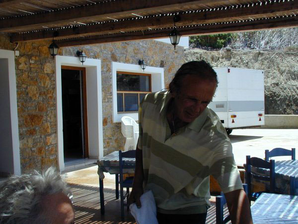 Under the trees. Karpathos.