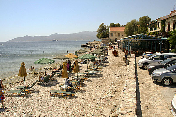 Tarsanas beach. Pythagorion. Samos.