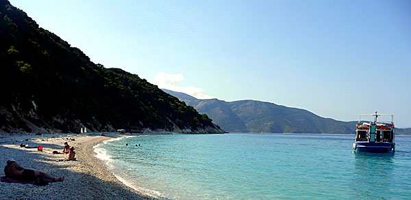 Gidaki beach. Ithaka.