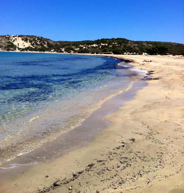 Sarakiniko beach. Gavdos. Kreta.