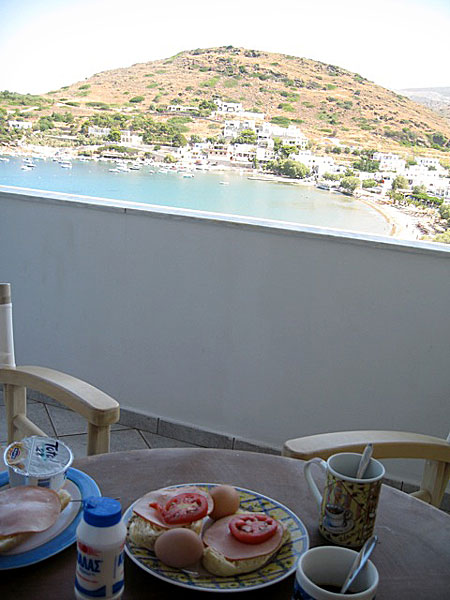 Frukostvy. Syros.