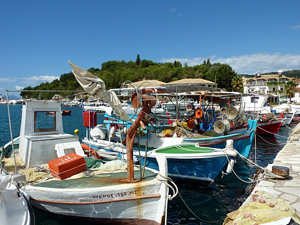 Hamnen i Sivota. Parga.