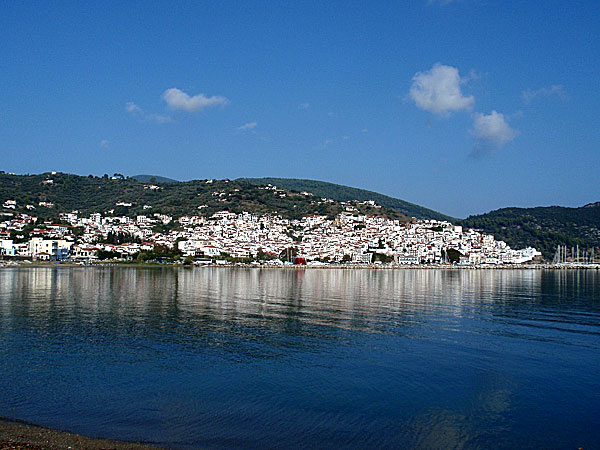 Skopelos stad.