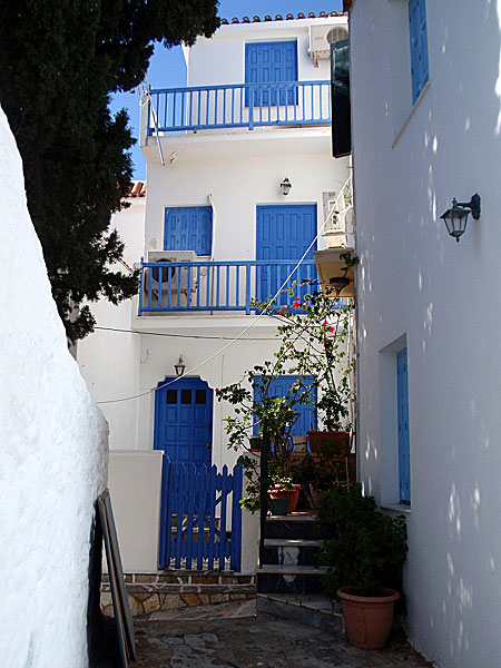 Skopelos stad.