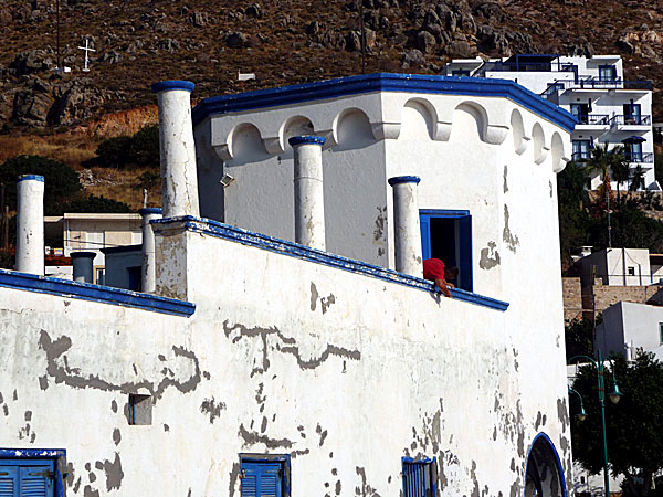 Polishuset i Livadia på Tilos.