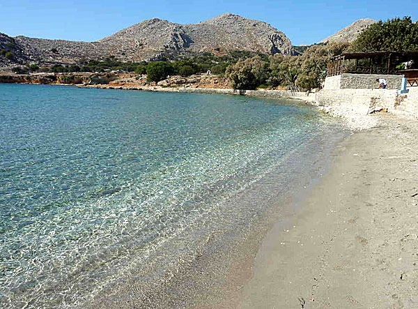 Pondamos beach. Chalki.