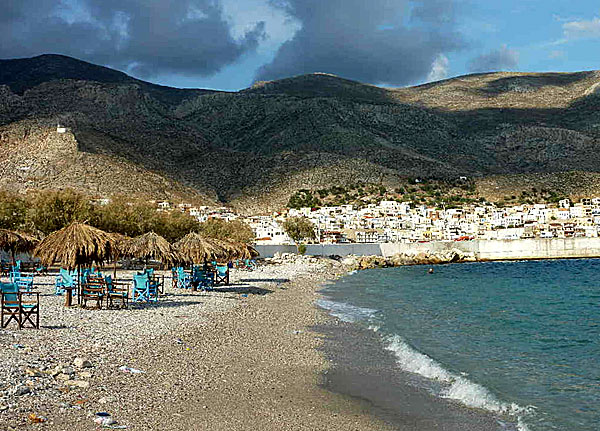 Pothia beach. Kalymnos.