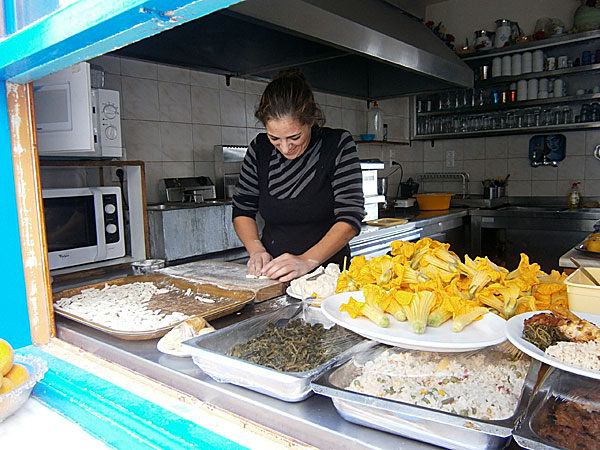 Taverna Olympos. Karpathos.