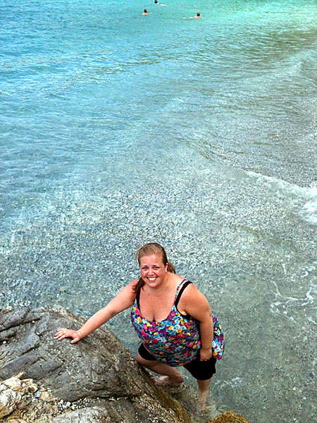 Kastani beach på Skopelos.