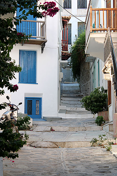 Skopelos stad.