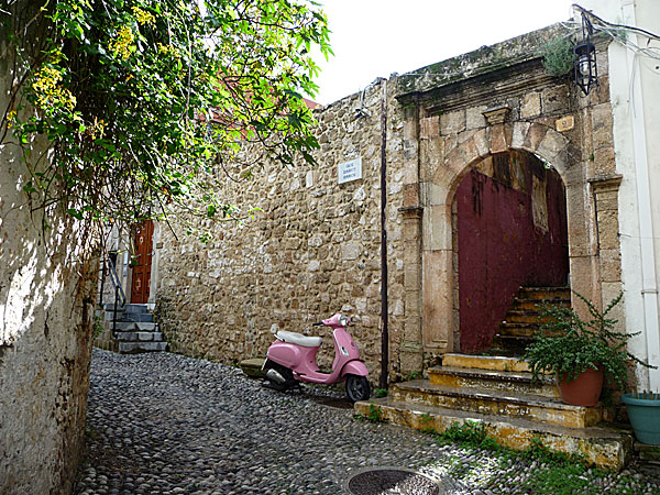 Greklands äldsta synagoga. Rhodos.