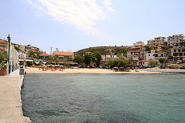 Stranden i Skala Marion på Thassos.