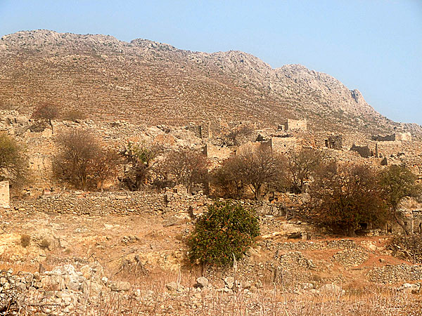 Mikro Chorio. Tilos.