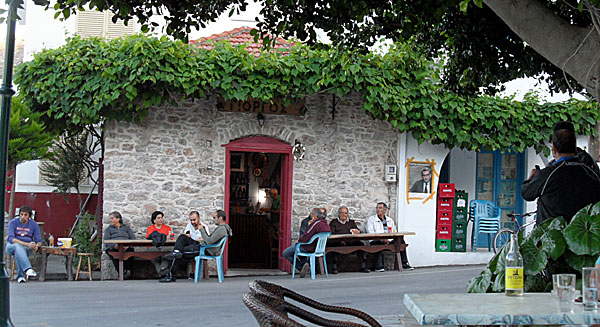 Torget på Tilos.