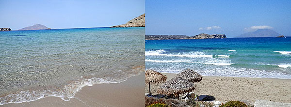 Agios Nikolaos beach. Karpathos.