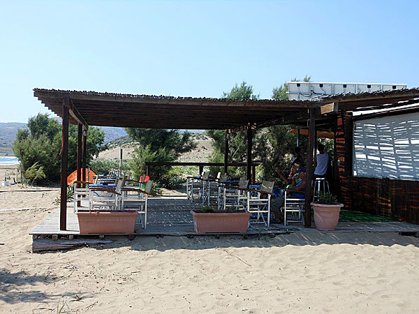 Taverna Gomata beach. Limnos.
