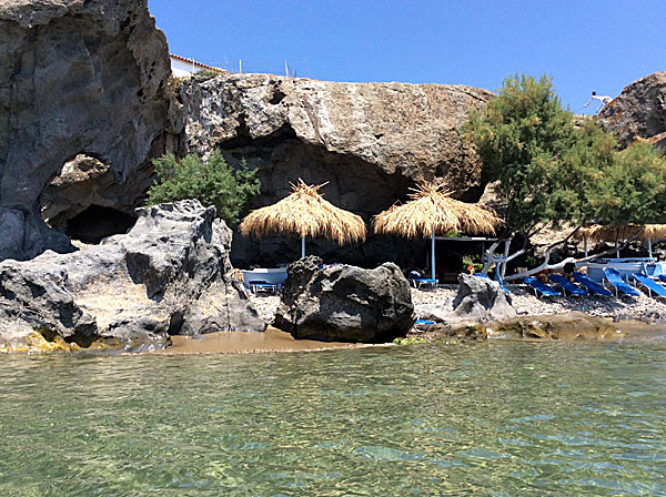 Cave café, Limnos.