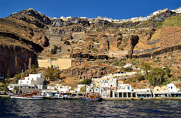 Fira på Santorini.